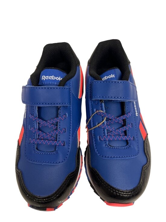 Reebok Kids Royal Classic Jogger 3.0 Sneakers Vector Blue Orange Size 10 NEW - Picture 3 of 9